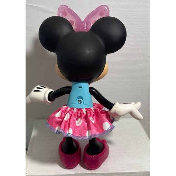 Disney Minnie Mouse Glitz An Glam Singing Doll 9.5" Tall Needs Batteries - Picture 3 of 7